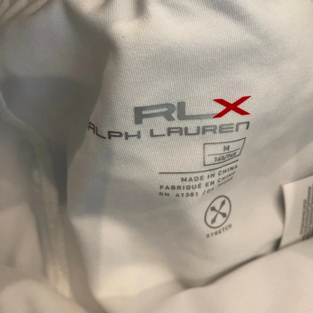 Ralph Lauren Sport Blue And White Striped Golf Skirt